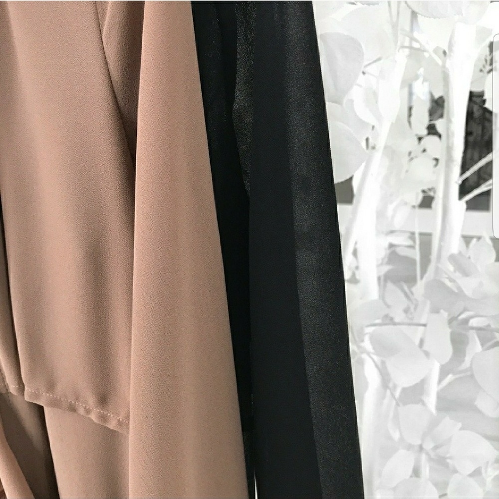 Haven Mocha Flowy Tie Trench - Picture 4 of 5